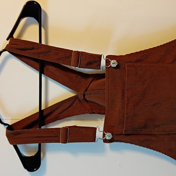 Brown Women's Overalls - Picture 7 of 9